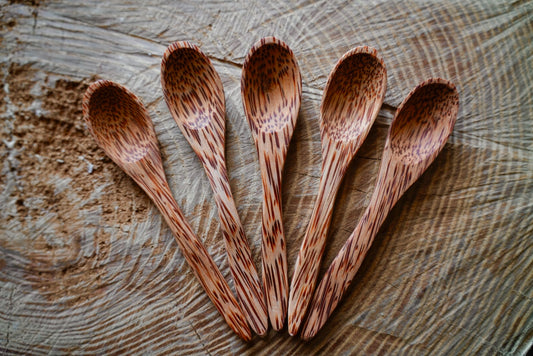 100% Coconut Wood Baby Spoons