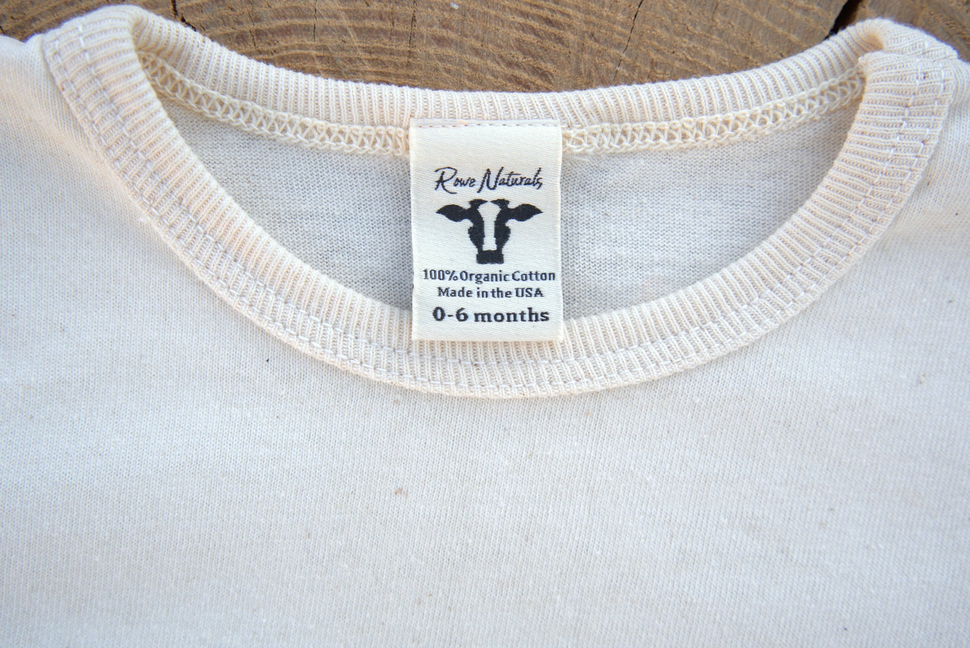 Baby 100% Organic Undyed Unbleached Cotton Long Sleeve Shirt-