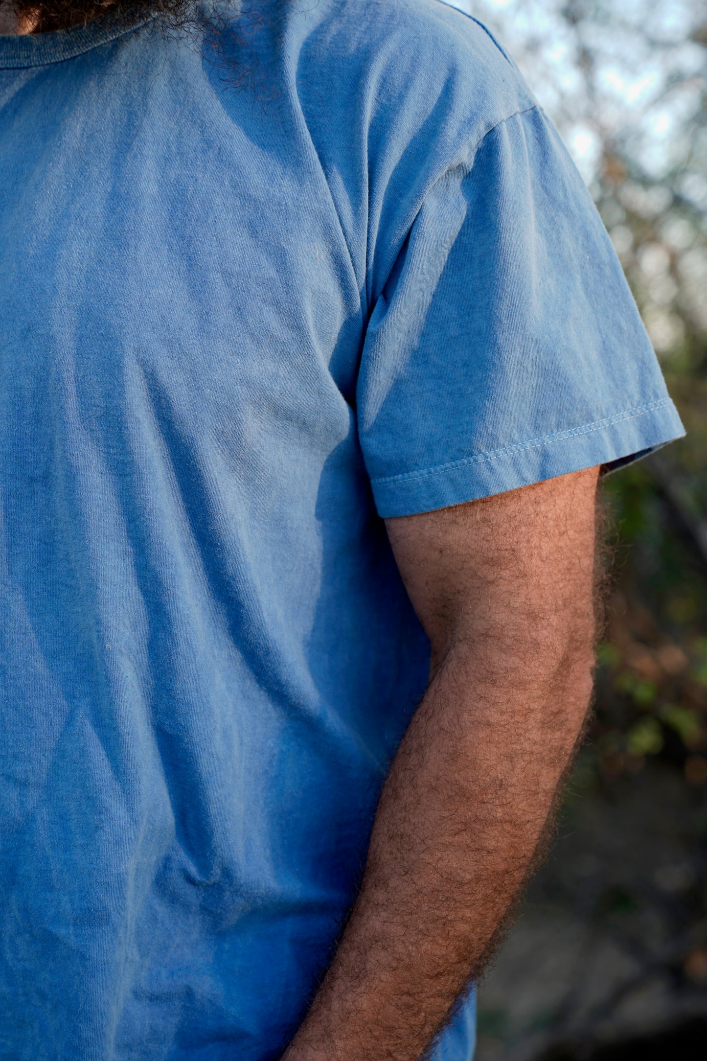 Camiseta unisex de manga corta de algodón orgánico - Negra