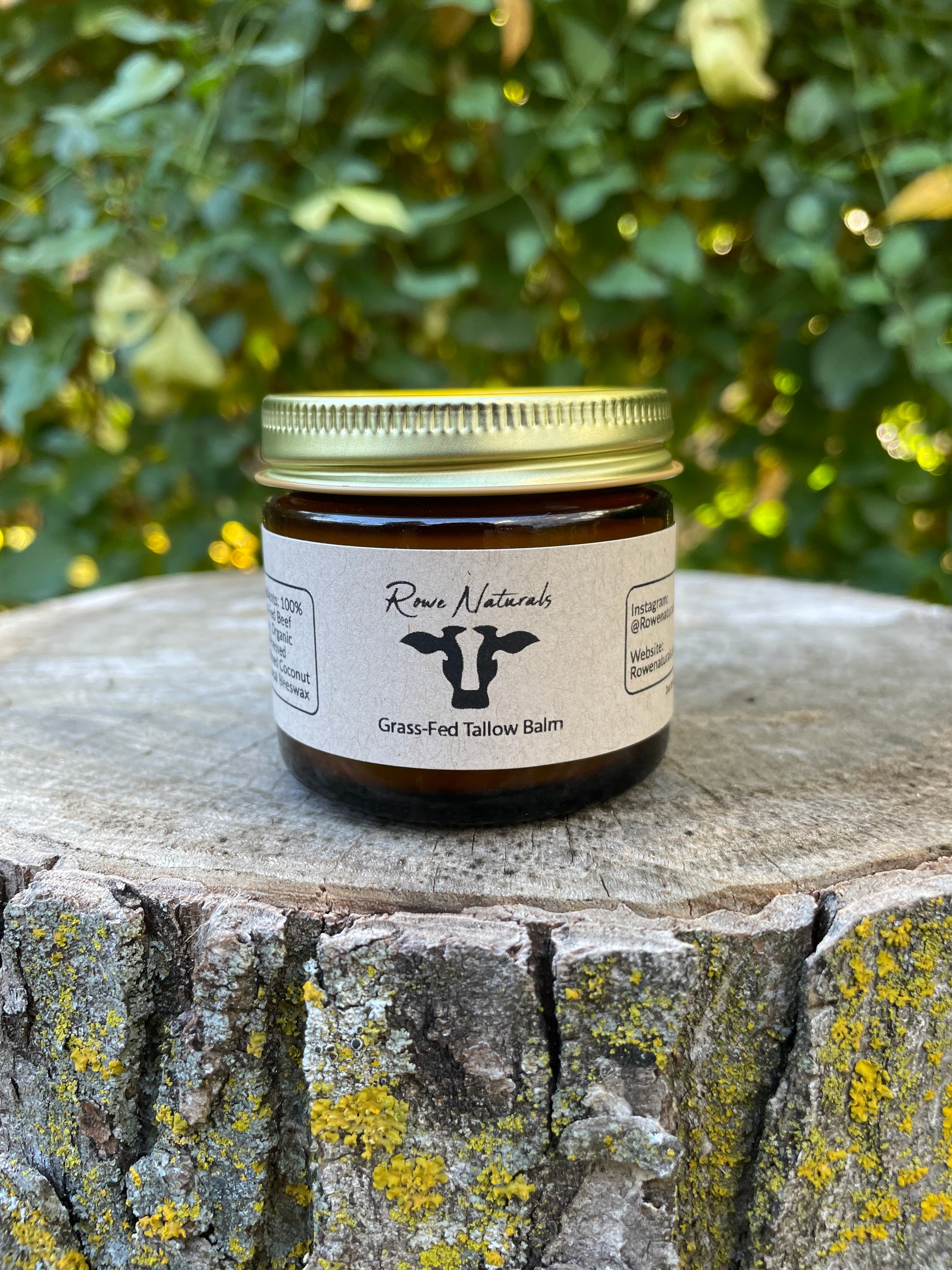 Jar of Grass-fed Beef Tallow Balm