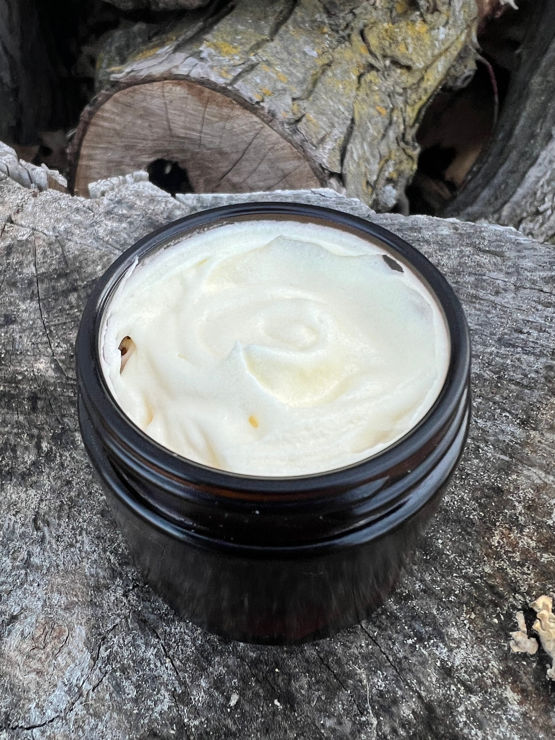 Jar of 100% Grass-fed Vanilla Whipped Beef Tallow