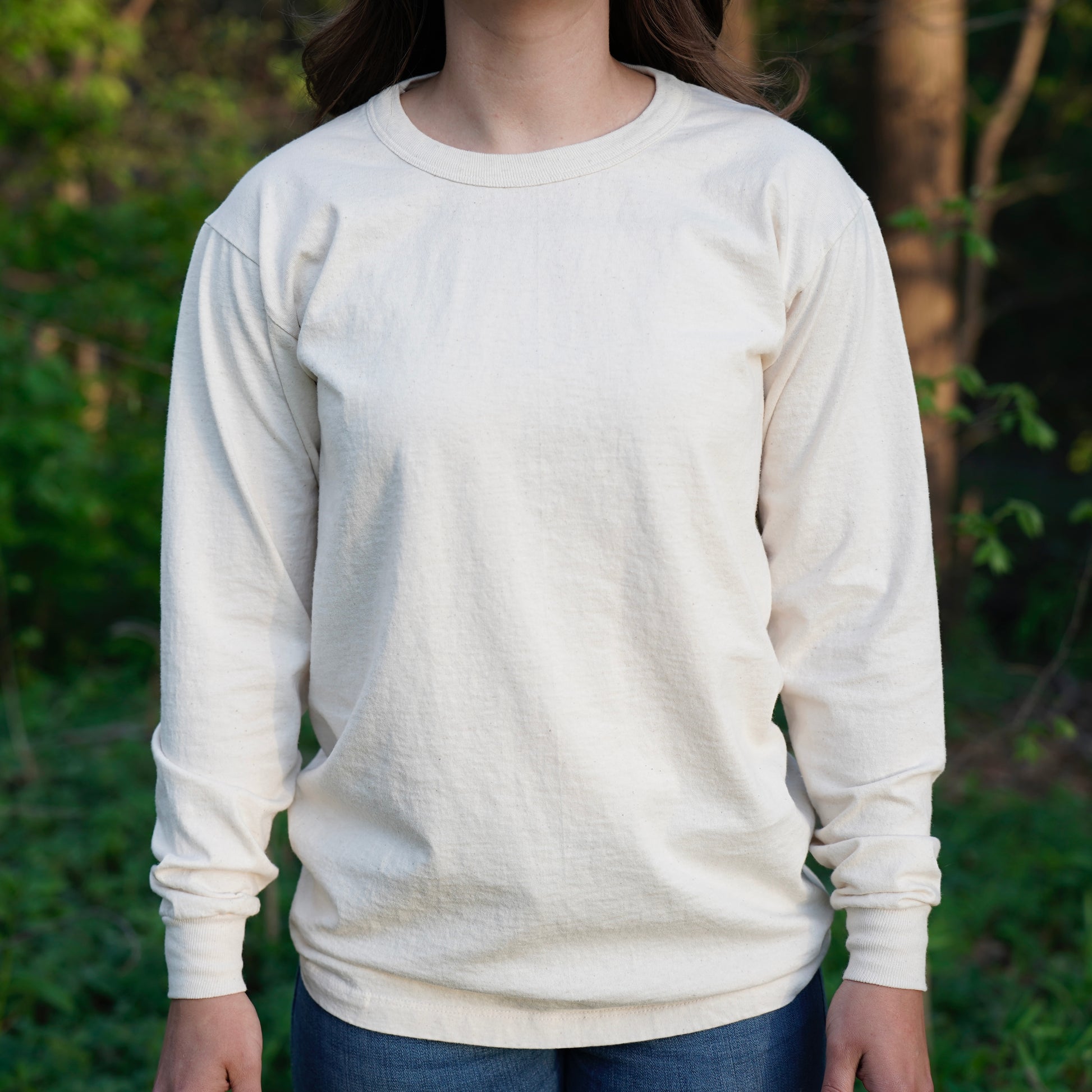 Long Sleeve Ladies Organic Cotton t-shirt