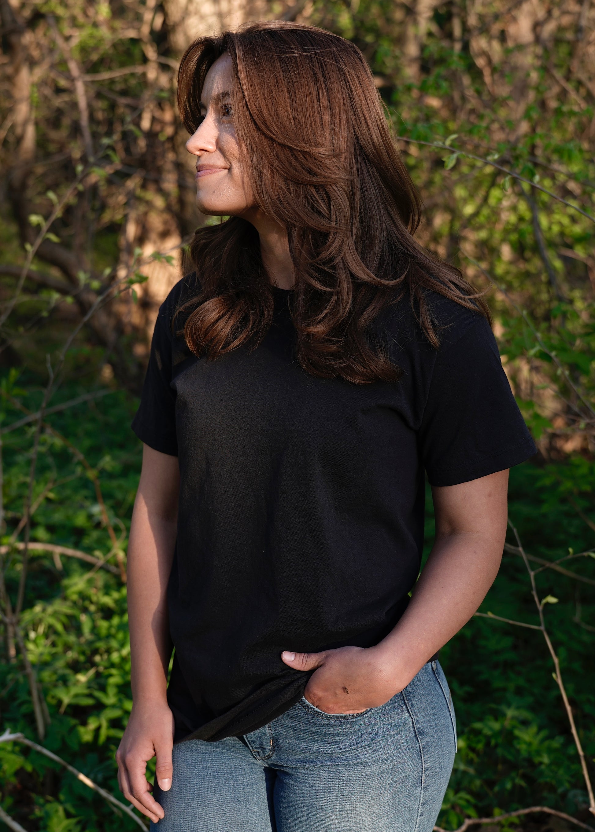 Organic Cotton Black t-shirt