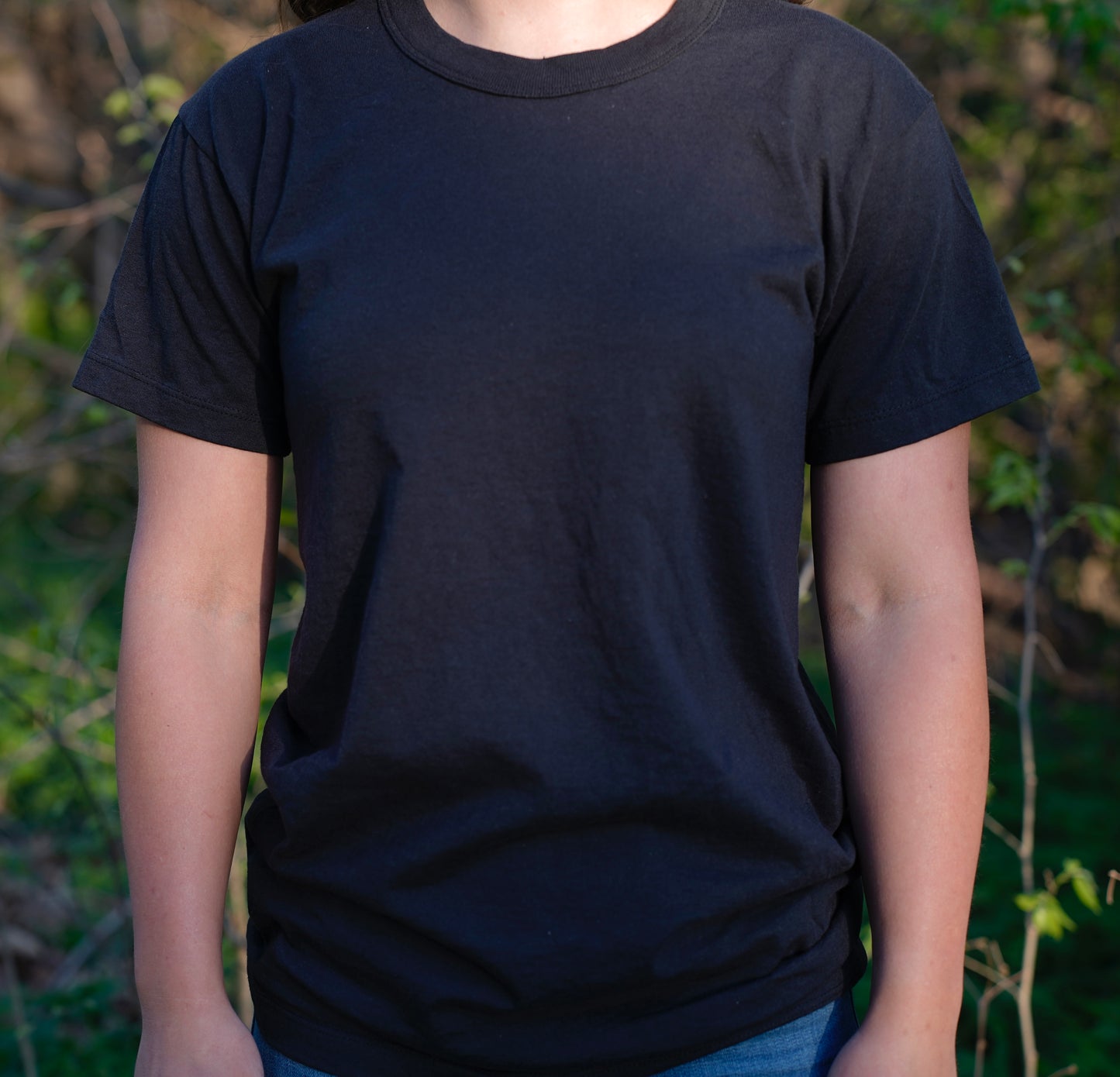 Organic Cotton Black t-shirt
