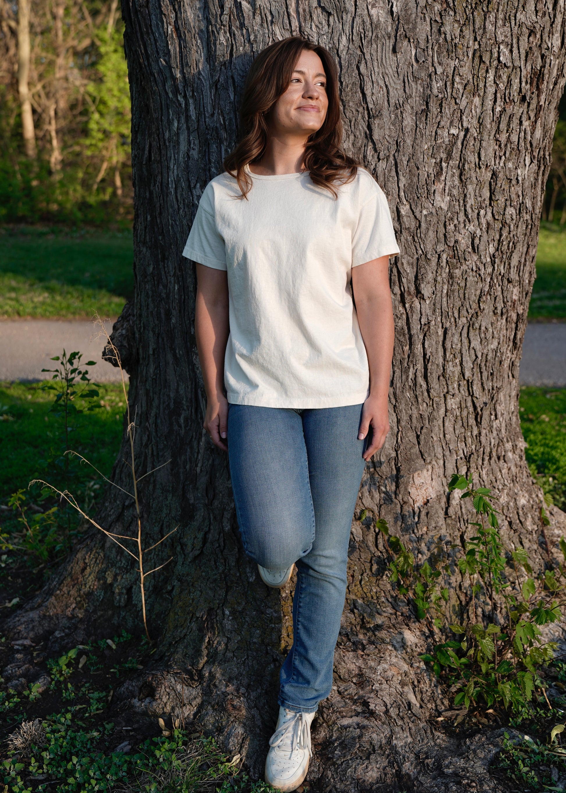 Short Sleeve Ladies Organic Cotton t-shirt