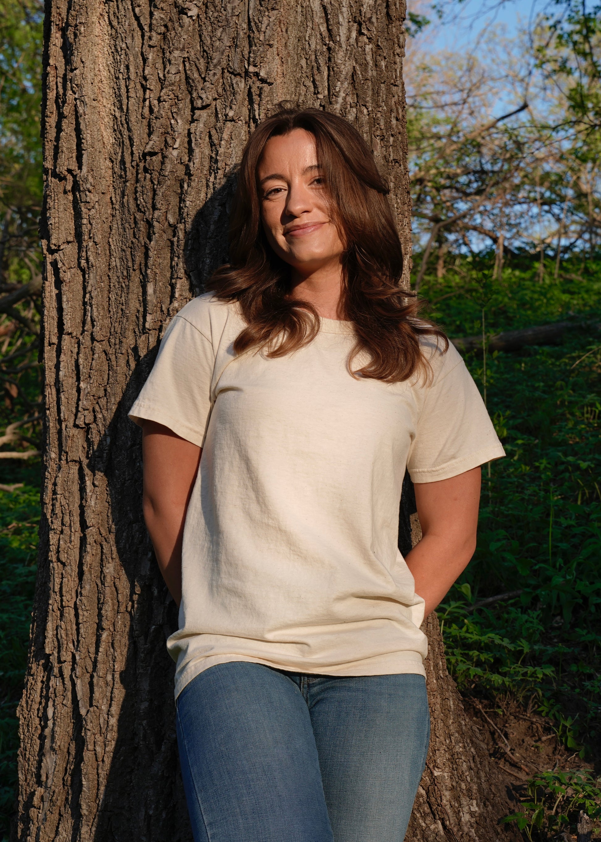 Short Sleeve Ladies Organic Cotton t-shirt