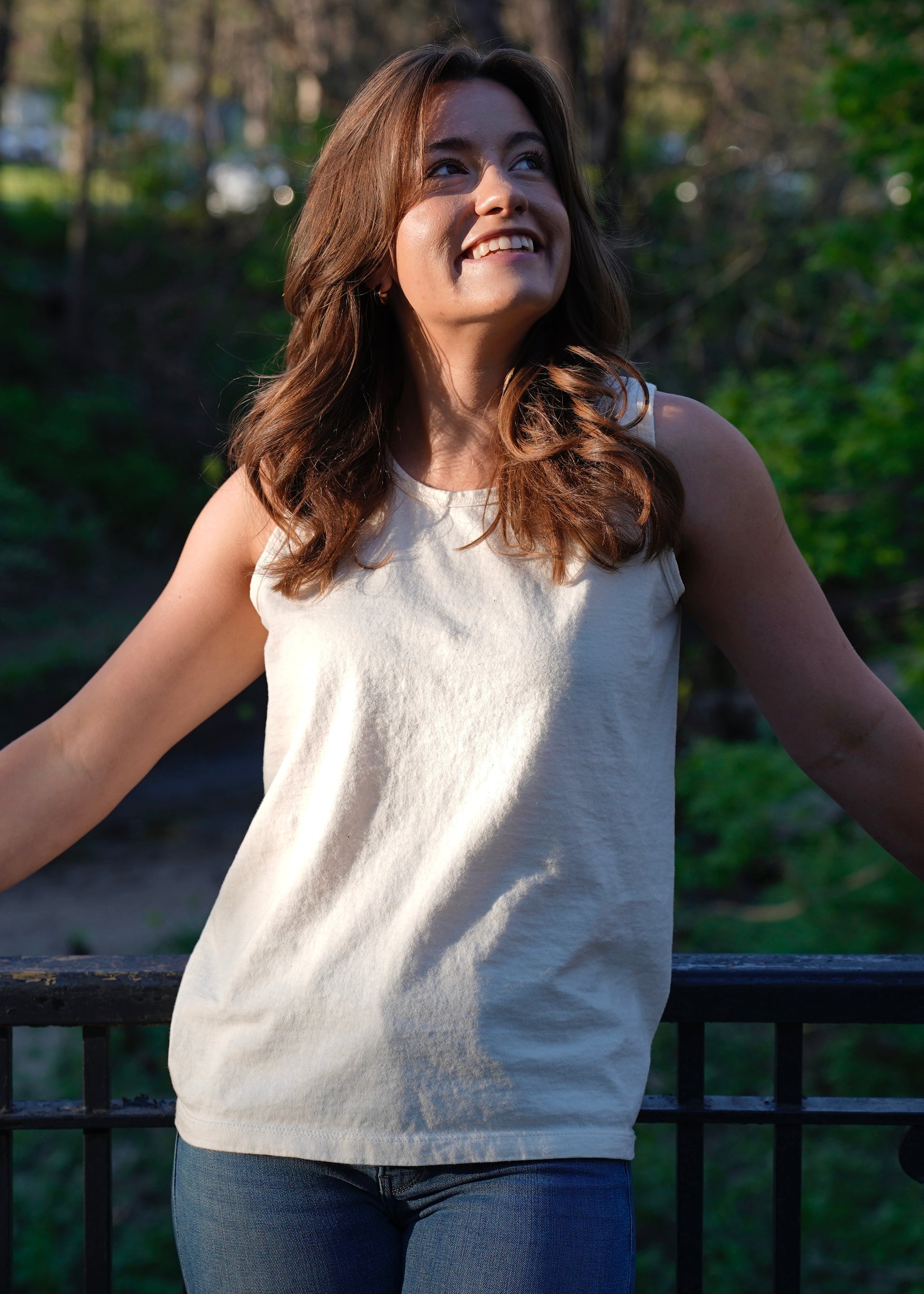 Women's organic cotton tank top