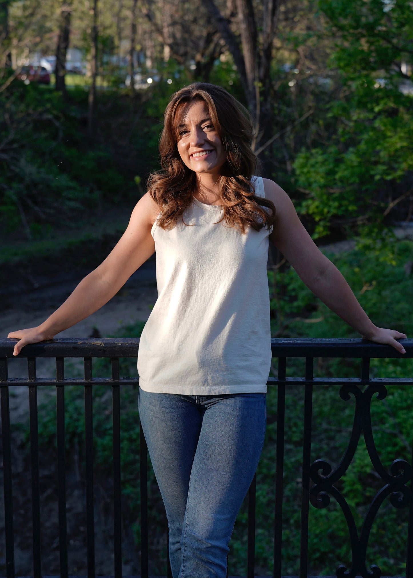 Women's organic cotton tank top