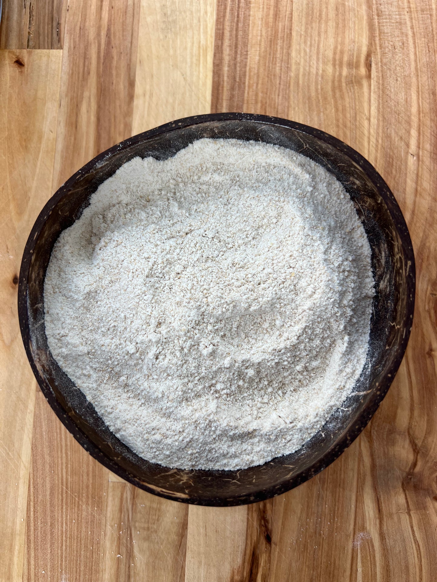 Fresh milled organic flour