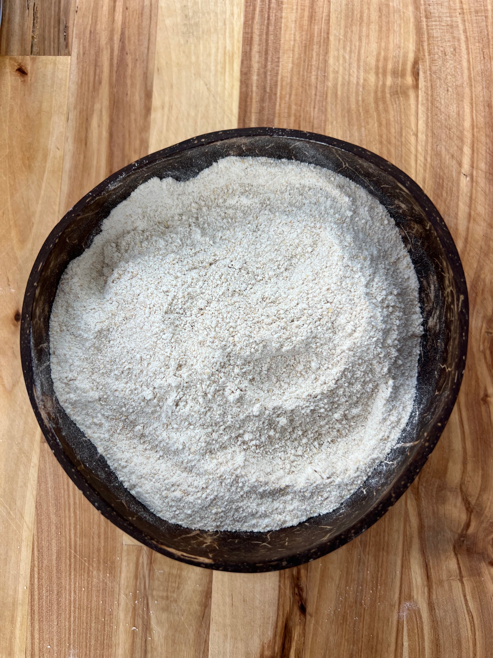 Fresh milled organic flour