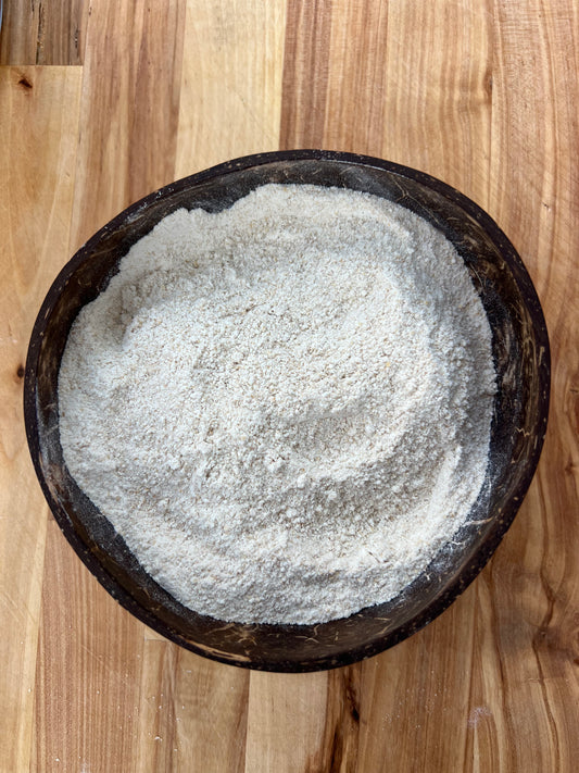 Fresh milled organic flour