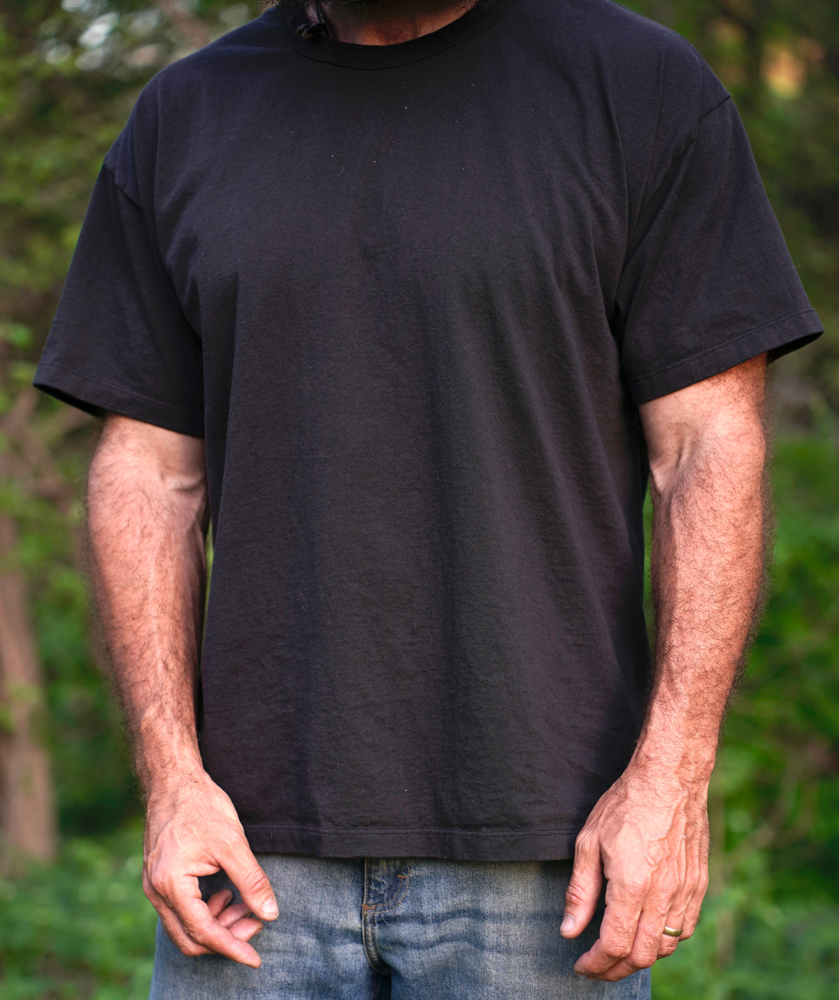 Organic Cotton Black T-shirt