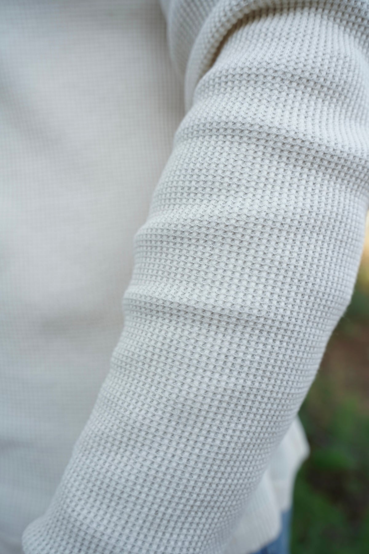 Organic Cotton Thermal Waffle