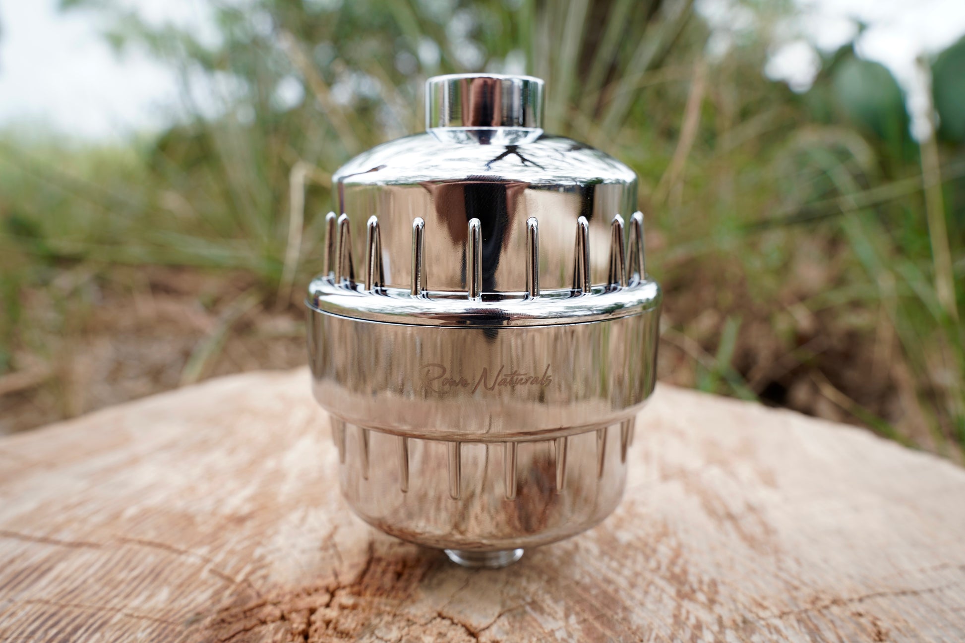A Chrome 20 stage shower filter