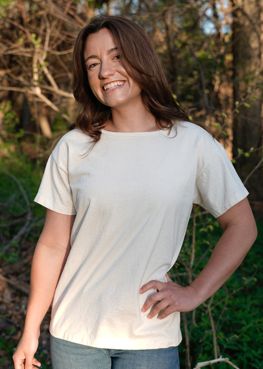 Short Sleeve Ladies Organic Cotton t-shirt
