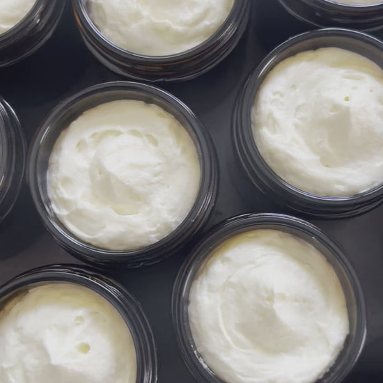Many Jars  of 100% Grass-fed  Whipped Beef Tallow