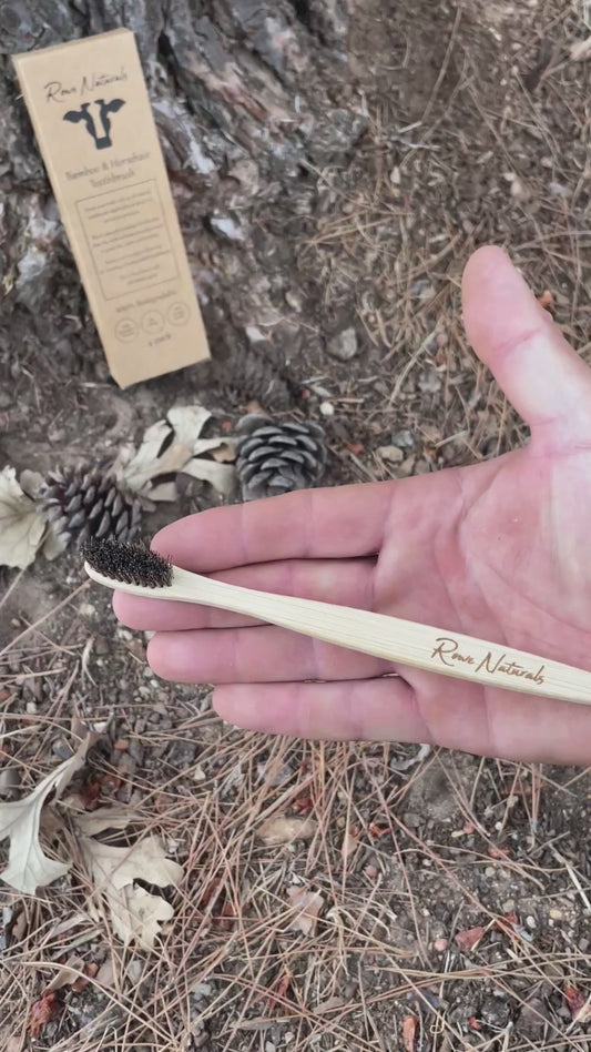 Bamboo and Horsehair Toothbrush
